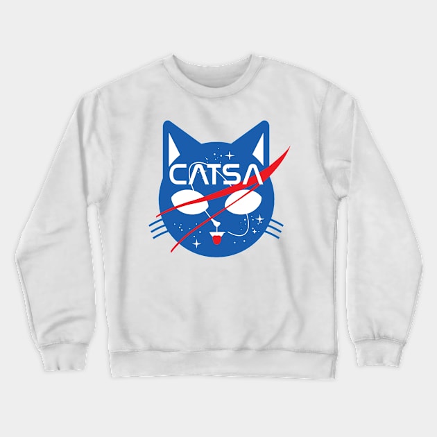 CATSA Crewneck Sweatshirt by darklordpug